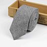 Tie Vintage Wool Ties Men's Thick Necktie Striped Solid Viscose Cravate