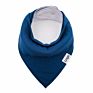 Unisex 8-Pack Gift Set 100% Organic Cotton Plain Color Triangle Absorbent Baby Bandana Drool Teething Bibs
