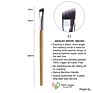 11Pcs Eco-Friendly Bamboo Handle Natural Hair Professional Makeup Brush Set/Kit Vegan Cruelty Free - Premium Synthetic Kabuki