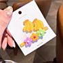 14 Pcs/Set Girls Lovely Colorful Fruit Flowers Butterfly Hairpin Cartoon Kids Hair Clips Set Hair Accessories