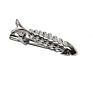 1 Piece Chrome Stainless Tie Clips Scissors Ax Car Owl Sword Hammer Shape Metal Tie Clip for Men Necktie Clips Pin for Mens Gift