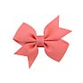 2.2 Inch Small Swallow Tail Ribbon Hair Bow with Full Lined Clip for Little Baby Girls Kids Hair Accessory 811