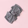 35 Colors Nylon Hair Accessories American Handmade Baby Kids Headwrap Elastic Bow Headband
