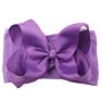 Baby 6 Inch Grosgrain Ribbon Big Bow Hair Band Soft Elastic Nylon Headband Baby Turban for Kids Headwrap Baby Hair Accessories