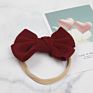 Big Bow Headwrap Baby Headband Top Knot Headbands Turban Newborn Head Band Girl Large Hair Bows Five Set for Kids