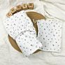 Breathable Bamboo Muslin Baby Crib Fitted Sheets