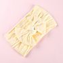 Cable Knit Bows Nylon Headbands Wide Knot Bow Nylon Head Wraps