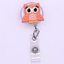 Cartoon Butterfly Insect Night Owl Holder Clips Badge Holder for Student Nurse/Worker Card Holder Reels Yougster Gift