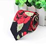 Cotton Rose Men's Colourful Tie Ties Necktie Narrow Chrysanthemum Slim Skinny Cravate Narrow Thick Neckties 6Cm