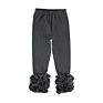 Cotton Toddler Infant Boutique Clothes Ruffle Baby Girls Pants Leggings Infant Icing Leggings Solid Color Casual Pants