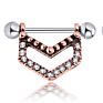 Different Styles Nipple Rings Stainless Steel Body Jewelry Ear Bar Barbell Piercings Earrings Nipple Shield Barbell