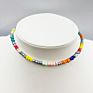 Diy Color Shell Rice Bead Personality Choker Beach Necklace Women Jewelry