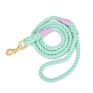 Dog Accessories Cotton Ombre Rope Dog Leash Manufacturers Soft Cotton Leash Rope Dog Lead Ombre