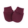 Eco-Friendly Breathable Spandex Solid Knit Cotton Personalized Little 0-1 Years Baby Newborn Mittens