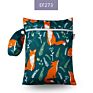 Elinfant Eco-Friendly Portable Waterproof Snack Bag Reusable Baby Diaper Bag 18 X 25Cm