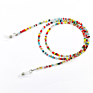 Facemask Lanyard Chain Eyeglass Holder Pearls Beaded Masking Lanyard for Women Glasses