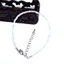 Handmade Gemstone Bracelet 2Mm Small Crystal Faceted Natural Gem Stone Beaded Adjustable Bracelet for Women Jewelry