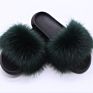 Indoor Fur Women Warm Comfy Fluffy Faux Girls Cozy Ladies Designer Flats Black Home House Bedroom Female Soft Slippers for Kids