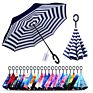 Innovated C Handle Reserve Double Layer Umbrella Double Ribs Umbrella