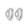 Jewelry 925 Sterling Silver Stud Silver Earrings for Women
