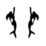 Lovely Girl Dancing Jewelry Stainless Steel Jewellery Cute Ballerina Yoga Skipping Rope Girl's Earring