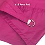 Lvju Multi Color 9.8X9.8Ft 3X3M Waterproof Sun Shade Sail Tent Fabric