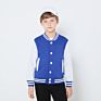 Men Unisex Button down College Letterman Bomber Jackets Baseball Varsity Jacket