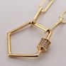 zircon pendant necklace