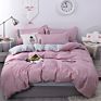 Minimalist Business Style Men's Bedding Moisture Absorption Bed Sheet Duvet Covers