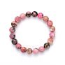 Natural Gemstone Bangles Healing Stone Beads Bracelets for Women Jewelry Pulsera Mujeres