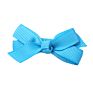 One Piece Grosgrain Ribbon Bow Hairpin Girl's Hair Bows Boutique Solid Hair Clip Handmade Bowknot Clip for Kids Hair Accessories