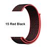 Qiman Nylon Iwatch Band Replacement Strap Nylon Loop Watch Band for Apple Watch Fabric Nylon Strap for Iwatch 7/6/5