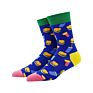 Thin Funny Food Socks Crew Socks Pure Cotton Donuts Men's Socks In