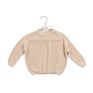 Toddlers Kids Knit Plain Pullover Long Sleeve Organic Oversized Baby Sweater Top