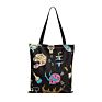 Unicorn Shopping Bag for Women Unisex Pink Foldable Oversized Eco Bag Creative Idea Girl's Gift College Book Tote Bag