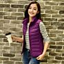 Warm Lightweight Stand Collar Women Puffer Waistcoat Warm down Vest