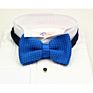 Youth Men Big Boys Formal Polyester Knit Men's Knitted Bow Tie Knitting Casual Tuxedo Bowties Knited Tie Solid Pre-Tied Bow Tie