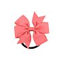 Zn Colorful Ribbon Hair Bows Girls Baby Children Elastic Hair Rope Hair Accessories