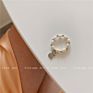 34 Models Vintage Handmade Irregular Geometric Adjustable Stacking Freshwater Baroque Pearl Beaded Heart Elastic Ring Women Girl