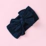 35 Colors Nylon Hair Accessories American Handmade Baby Kids Headwrap Elastic Bow Headband