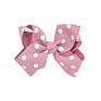 8Cm Ribbon Bows Hairpin Girl's Hair Bows Boutique Hair Clip Handmade Bowknot Clip for Children Headwear Hair Accessories