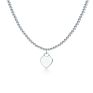 925 Sterling Silver Heart Tiff Necklace2 for Tif Jewelry