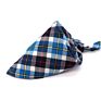 Adjustable Pet Washable Triangle Plaid Pet Bandanas Dog Scarf Bandana