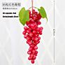Artificial Grape Bunch Fake Grapes Vine Plastic Raisins Leaf Rattan Fruit Props Indoor Ceiling Decor Grape Leaves Artificial