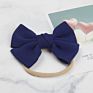 Big Bow Headwrap Baby Headband Top Knot Headbands Turban Newborn Head Band Girl Large Hair Bows Five Set for Kids