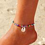 Bohemian Multi Layered Beads Ankle Bracelet for Women Leg Chain Africa Ankle Bracelet