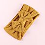 Cable Knit Bows Nylon Headbands Wide Knot Bow Nylon Head Wraps