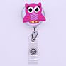 Cartoon Butterfly Insect Night Owl Holder Clips Badge Holder for Student Nurse/Worker Card Holder Reels Yougster Gift