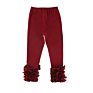 Cotton Toddler Infant Boutique Clothes Ruffle Baby Girls Pants Leggings Infant Icing Leggings Solid Color Casual Pants