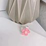 Cute Transparent Resin Ring for Women Simple Colorful Acrylic Ring Jewelry Cartoon Acrylic Flower Resin Rings